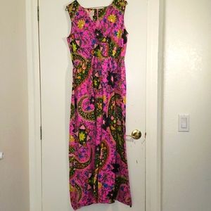 Barkcloth dress from Hawaii 🌸